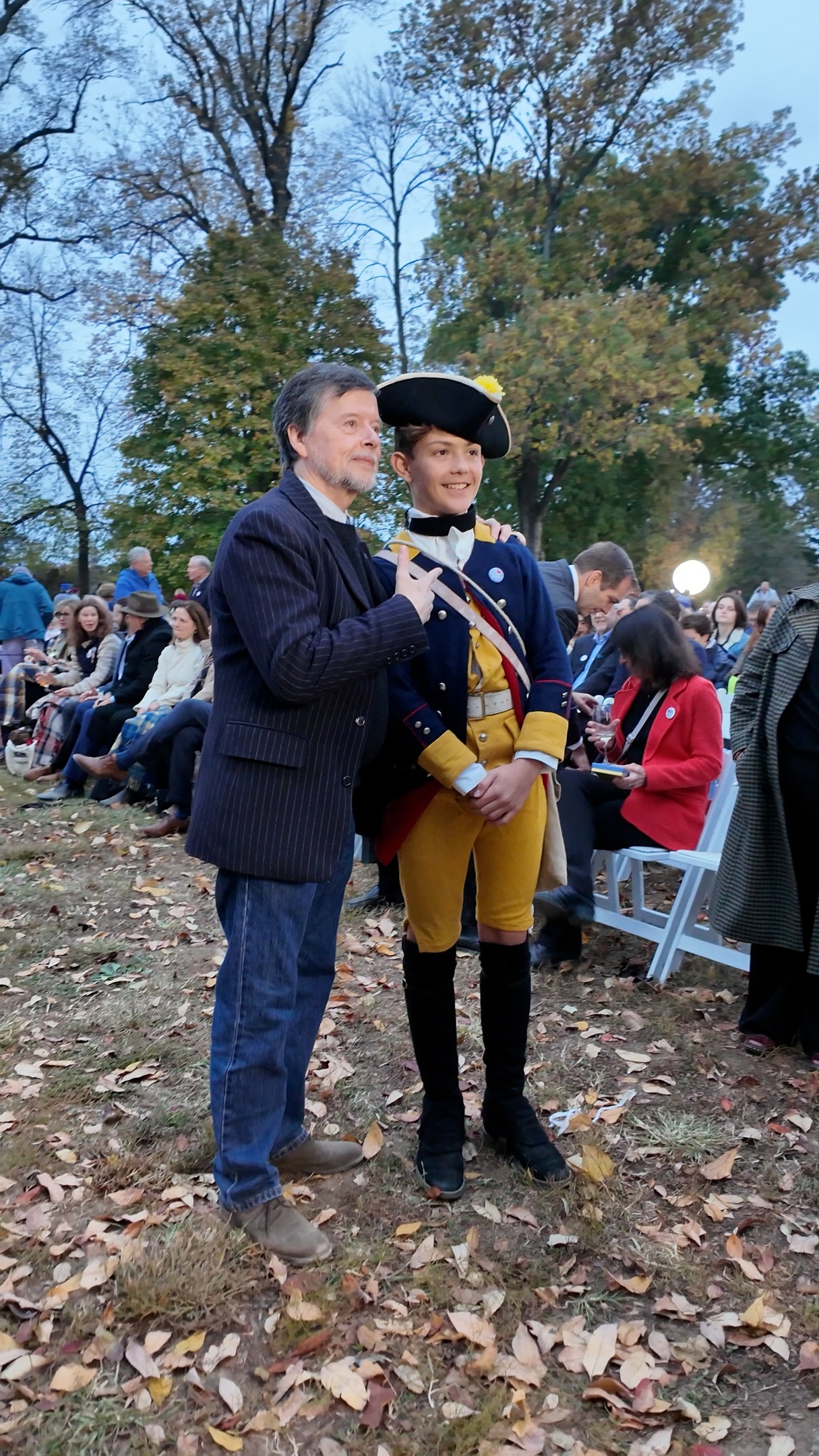 Instagram post by @kenlburns for PBS. Caption reads: 🎥 Last week, Mount Vernon hosted the final....