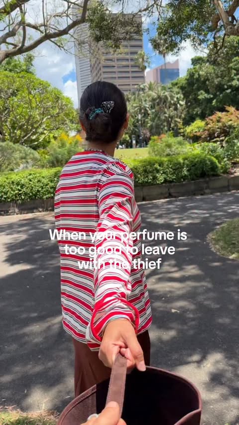 Instagram post by @barbarasantiago.r for Miu Miu. Caption reads: Pub You can keep the bag, but not my @miumiu....