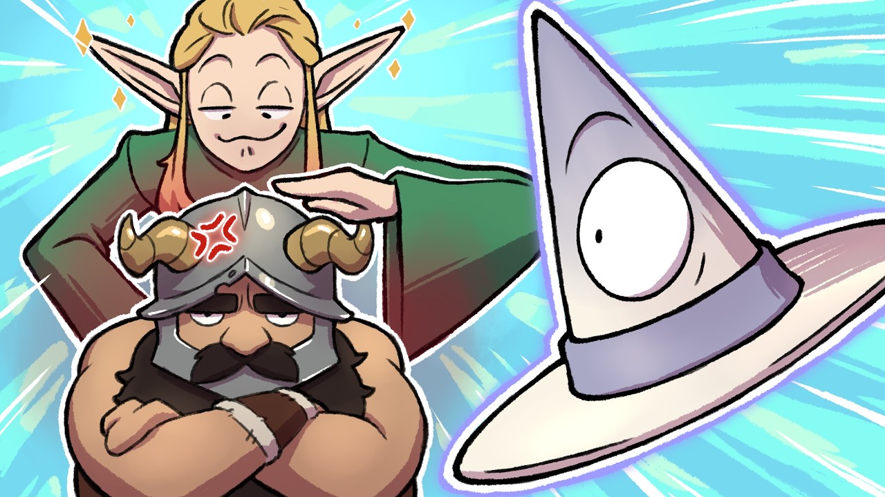 YouTube post by @pointyhatstudios for World Anvil. Caption reads: The Problem with Dwarves in D&D.