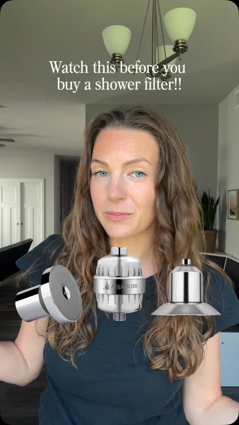 Instagram post by @morganlkeen for Filterbaby. Caption reads: [...] it removes (not just chlorine)....