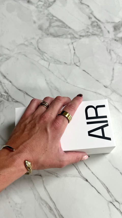 Instagram post by @redreidinghood for Ultrahuman. Caption reads: Meet my new @ultrahumanhq Ring AIR ✨💍 Use my code....