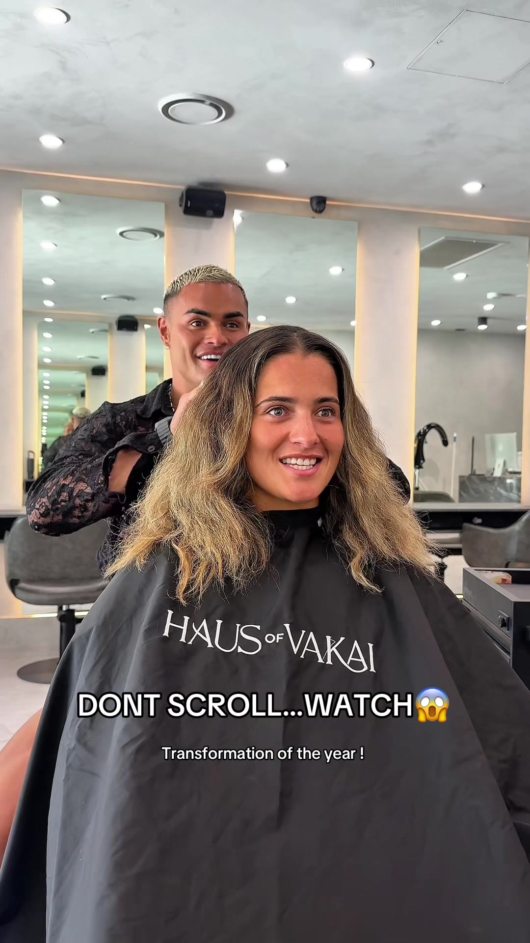 TikTok post by @kainevakaihair for Redken. Caption reads: [...] don’t have it yet or stock it , you need too....