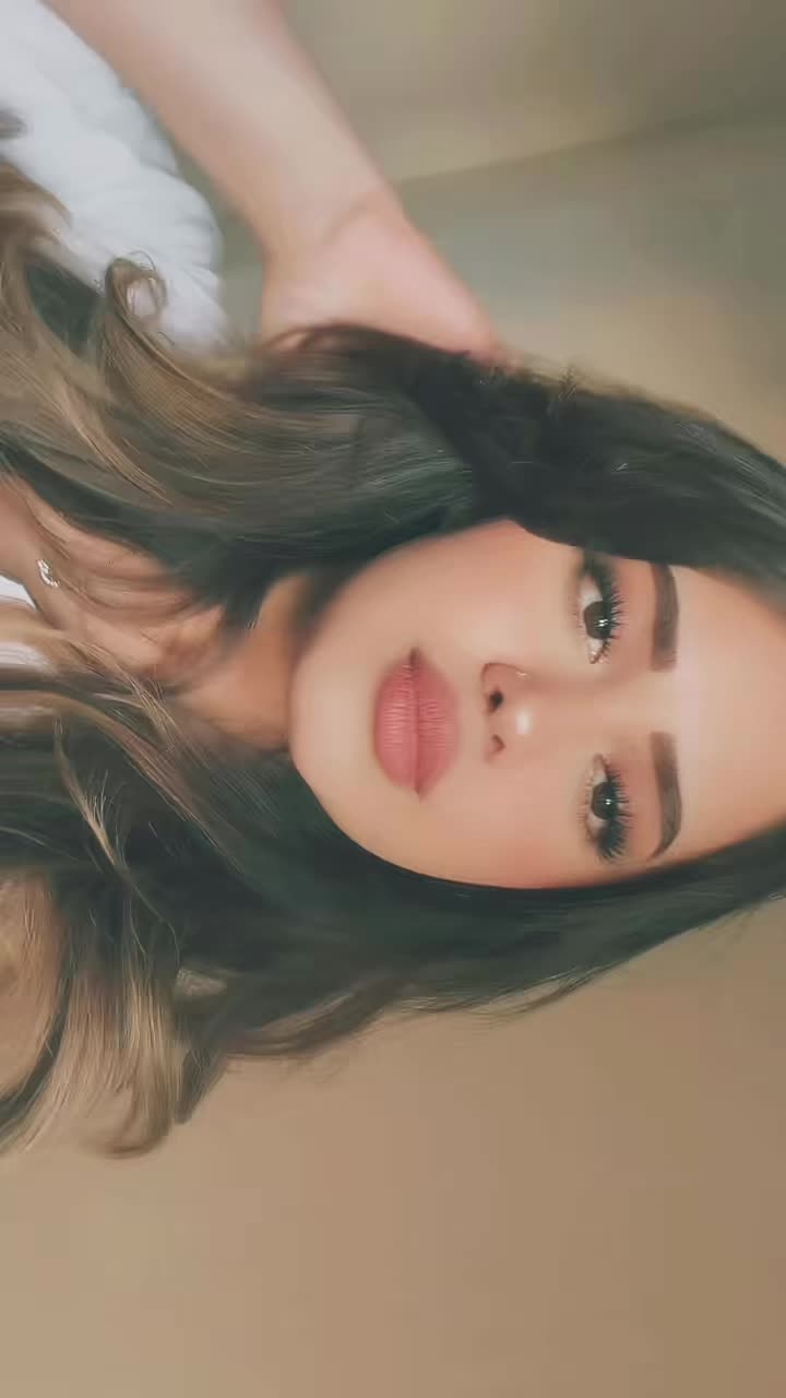TikTok post by @mehruba.m for AiryCute Beauty. Caption reads: lashes from @Airycute Beauty in style regular....