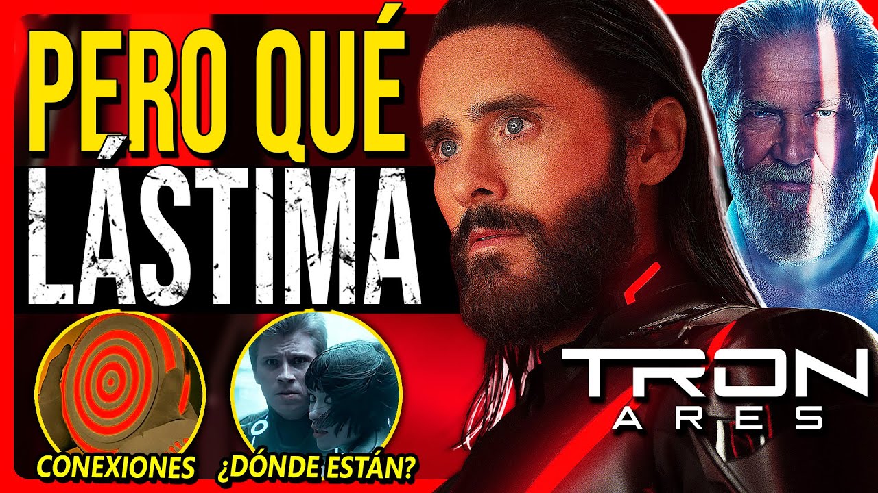 YouTube post by @MaestroCiego for Pampling. Caption reads: I Can't Believe What's Happening to TRON: ARES |....