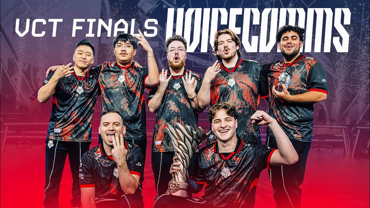 YouTube post by @G2VALORANT for G2 Esports. Caption reads: THE BACK2BACK2BACK KINGS OF AMERICAS.