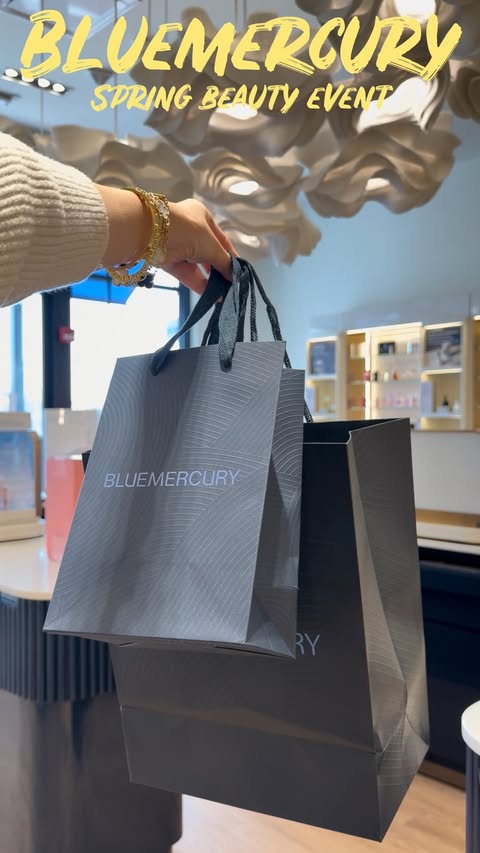 Instagram post by @chanelogy for Bluemercury. Caption reads: [...] just got a little sweeter 🍭 @Bluemercury’s....
