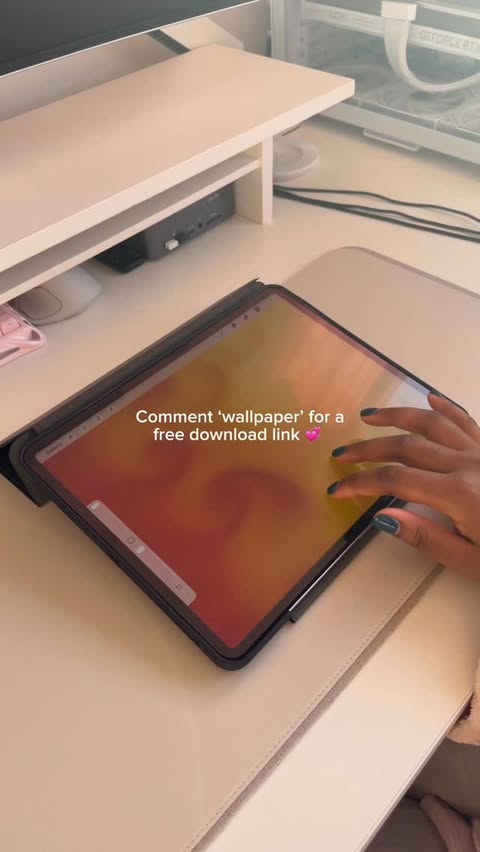 Instagram post by @isiomavlogs for Paperlike. Caption reads: [...] Screen protector, Case and Pencil Tip....