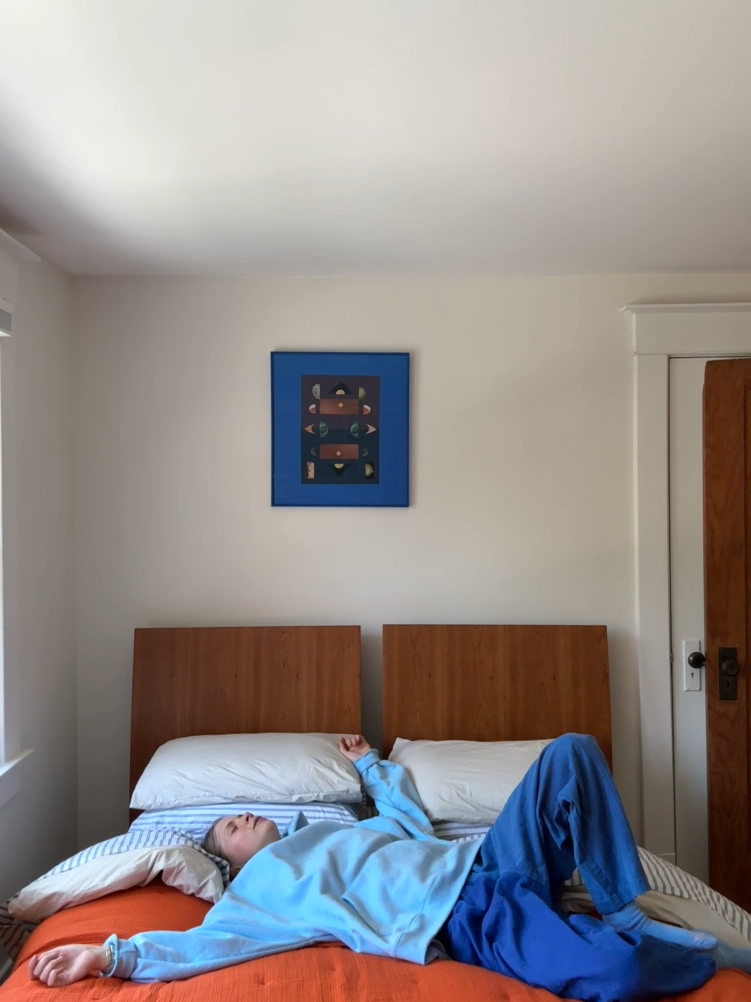 TikTok post by @tessmadalyn for Brooklinen. Caption reads: the guest bedroom is now accepting....