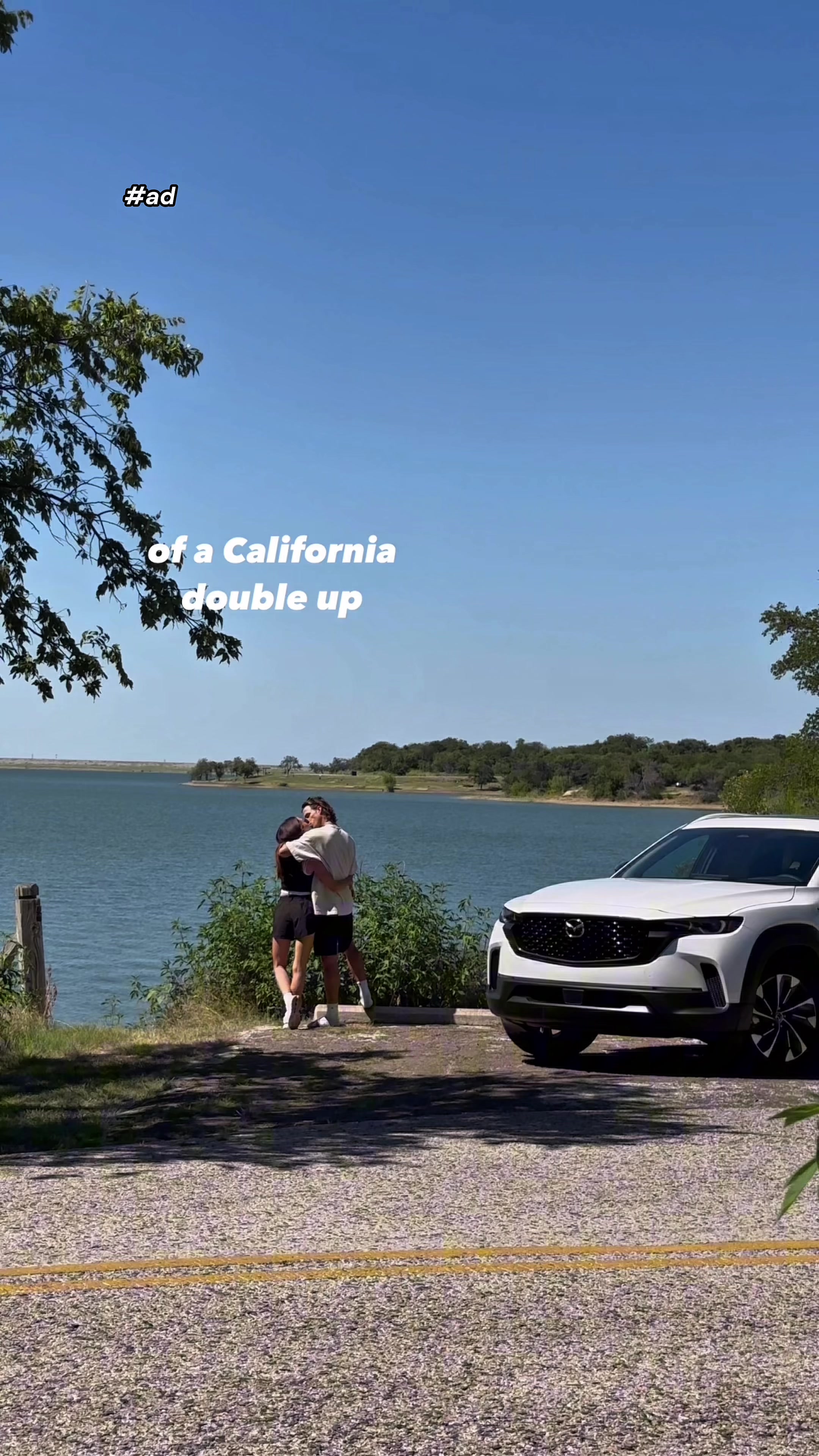 TikTok post by @noah_erb for Mazda USA. Caption reads: This is how we double up with the @Mazda USA CX-50....