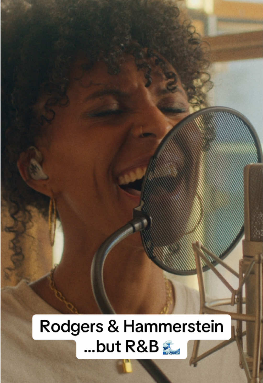 TikTok post by @thirdreprise for Rodgers & Hammerstein. Caption reads: [...] of South Pacific wirh @Rodgers & Hammerstein....