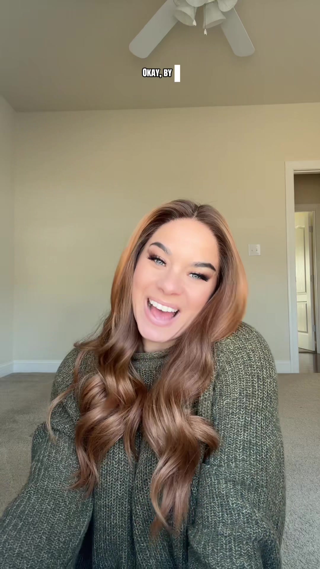 TikTok post by @elizabethwearswigs for Chelsey Smith Cosmetics. Caption reads: Wear the wig bestie 💜 "ELIZABETHM" to save 10%....