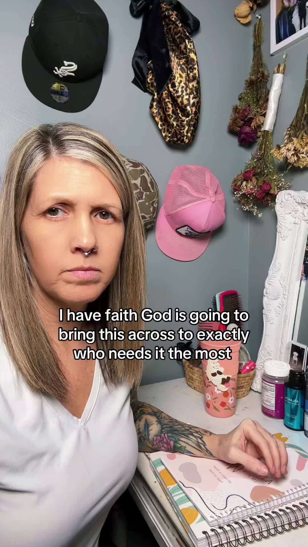 TikTok post by @cupcake_1615 for Spiral Bible. Caption reads: [...] #bible #godlovesyousomuch @SpiralBible.