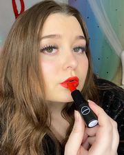 Instagram post by @officialwndrlst for Be Coyote. Caption reads: Loving the shade Foxy from @becoyote 💄❤️ 1 like =....