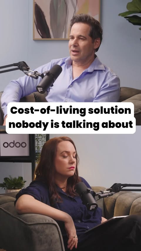 Instagram post by @francescooknz for Odoo. Caption reads: [...] NZ economy. This episode is supported by....