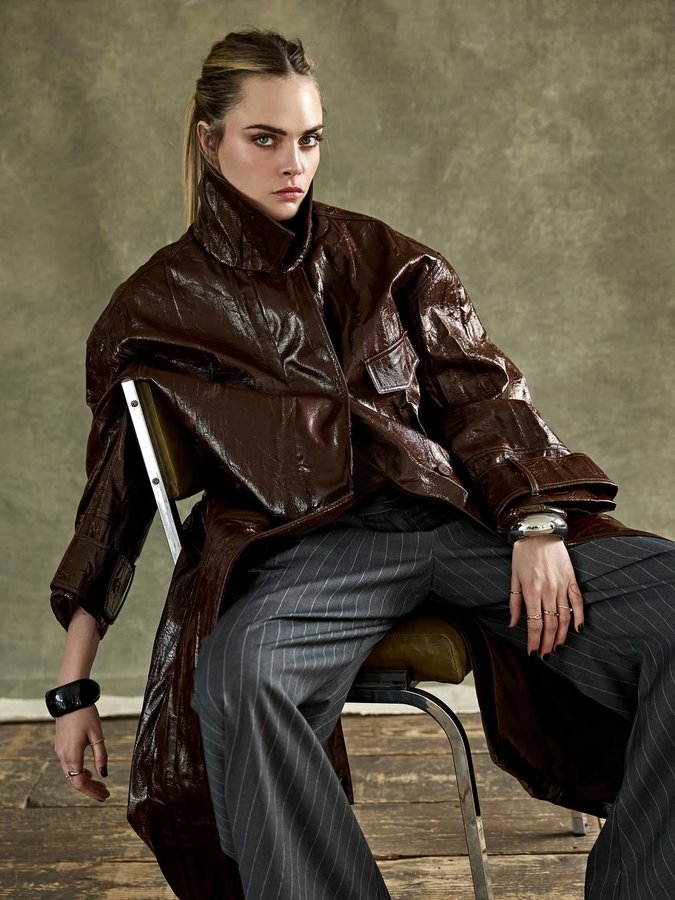 Instagram post by @caradelevingne for Topshop. Caption reads: Topshop.com. My Edit. Now Live.

#Ad.