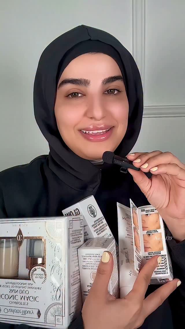 Instagram post by @naya139 for Namshi. Caption reads: Before the glam, comes the glow! 💫 

روتين عنايتي....