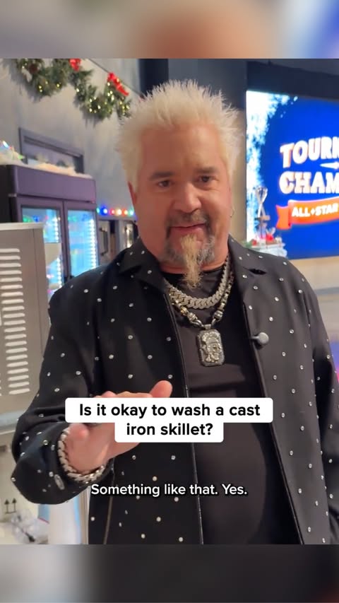 Instagram post by @guyfieri for Food Network. Caption reads: We got @guyfieri's take on our list of....