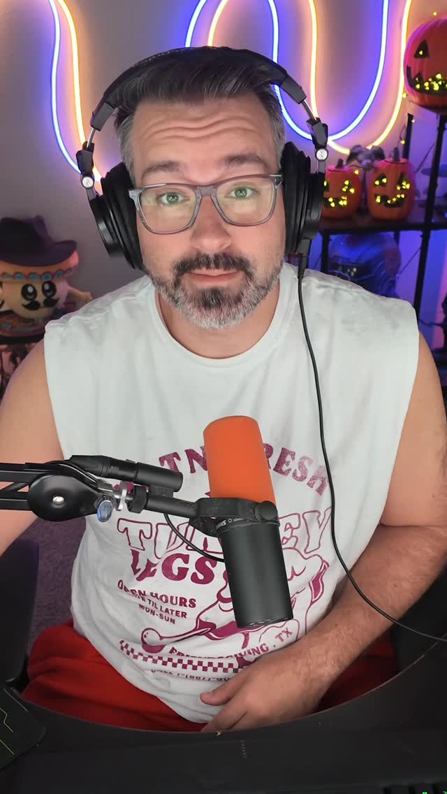 Instagram post by @gassy_mexican for AMD. Caption reads: Something EXCITING is on its way! 🖥️👀 Thanks to....