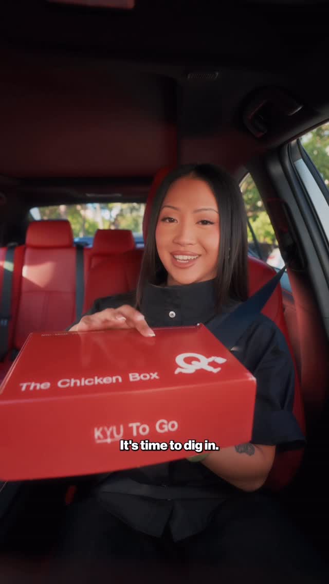 Instagram post by @twaydabae for Toyota USA. Caption reads: Had to do a Dashboard Dinning moment in my....