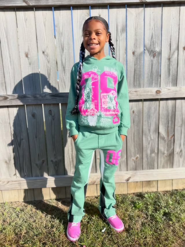 Instagram post by @jeffersonsistersofficial for Rockstar Original. Caption reads: Looking sooo fly in my @rockstaroriginalkids....