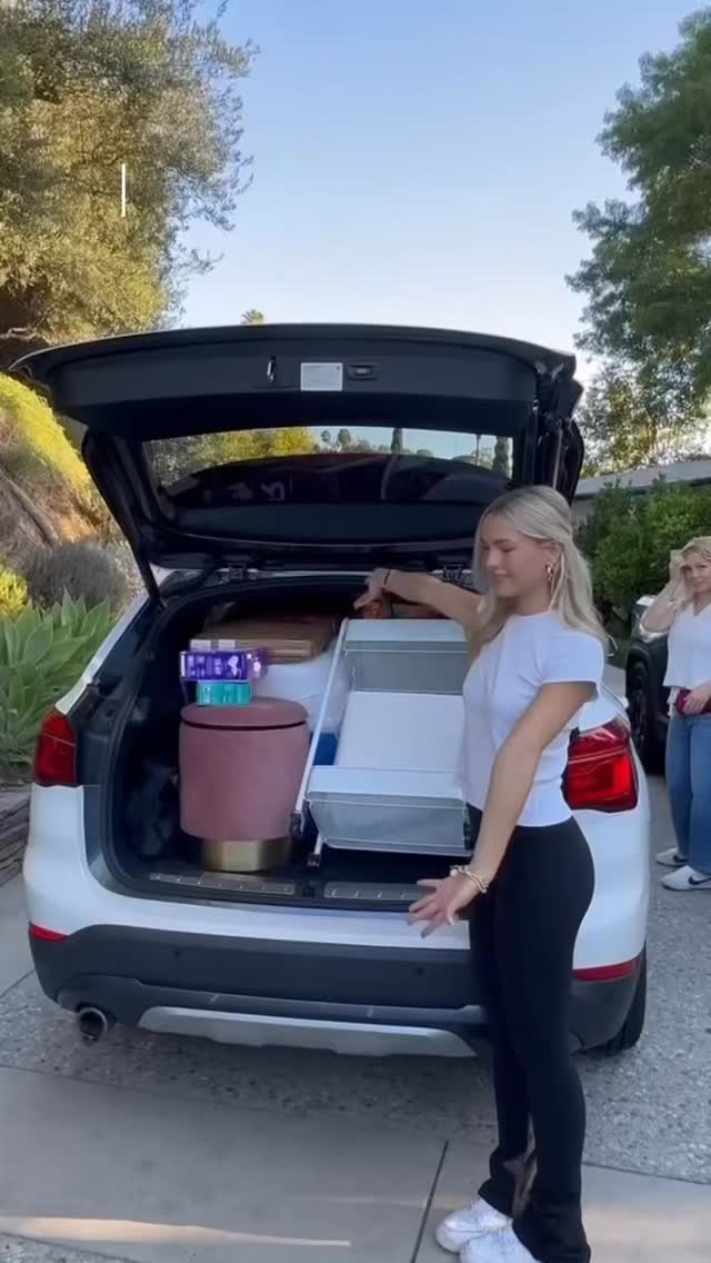 Instagram post by @jenniegarth for Society6. Caption reads: Moving Fiona into her college dorm was surreal....