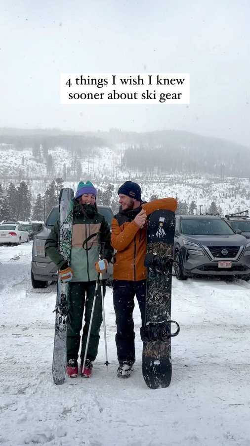 Instagram post by an influencer for Epic Pass. Caption reads: [...] to get back out there? @epicpass....