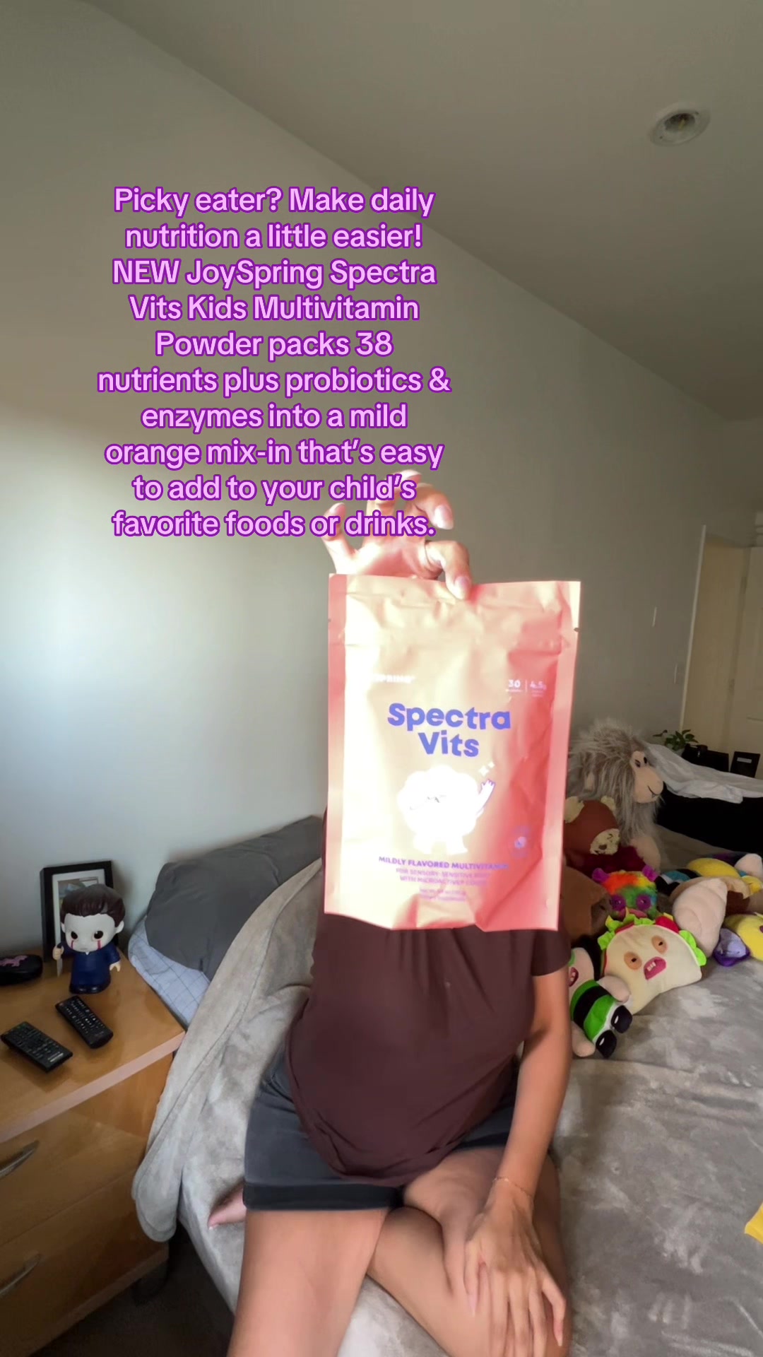 TikTok post by @red82003 for JoySpring. Caption reads: [...] daily nutrition a little easier! NEW....