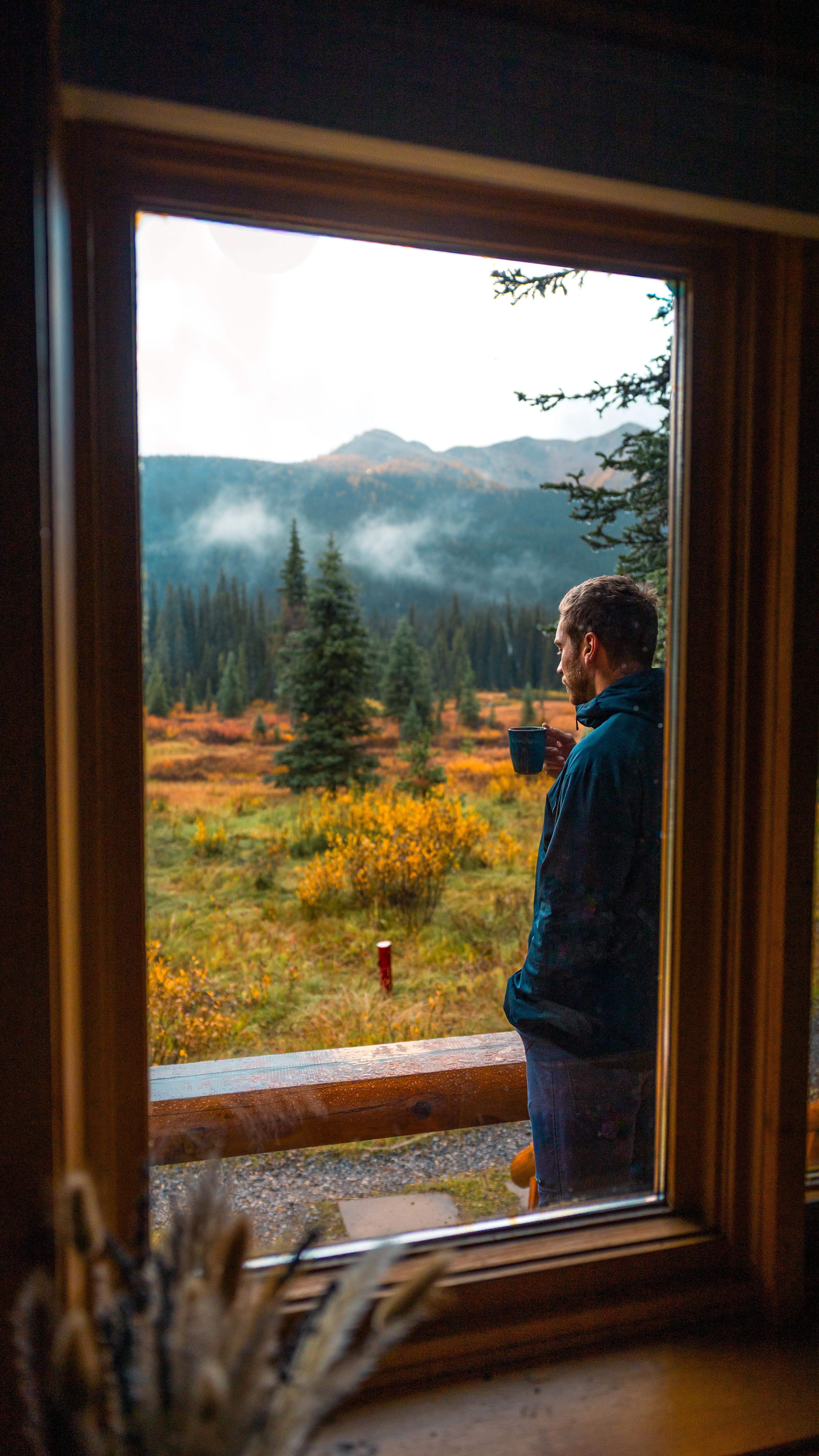 Instagram post by @dreamyadventurers for Travel Alberta. Caption reads: Happy Sep 1st 🍂🎃 The cozy season is about to....