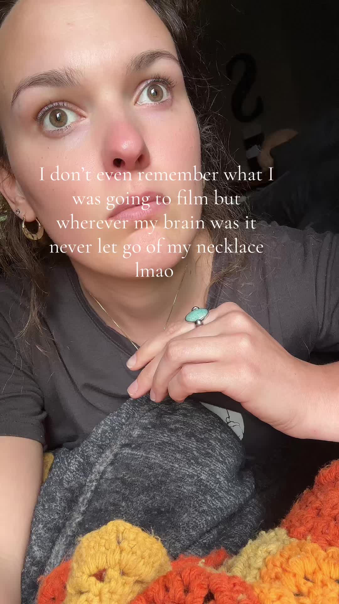 TikTok post by @bugzdeservehugz for VENOCO. Caption reads: #fidget #disassociation #necklace ??😆 @VENOCO.