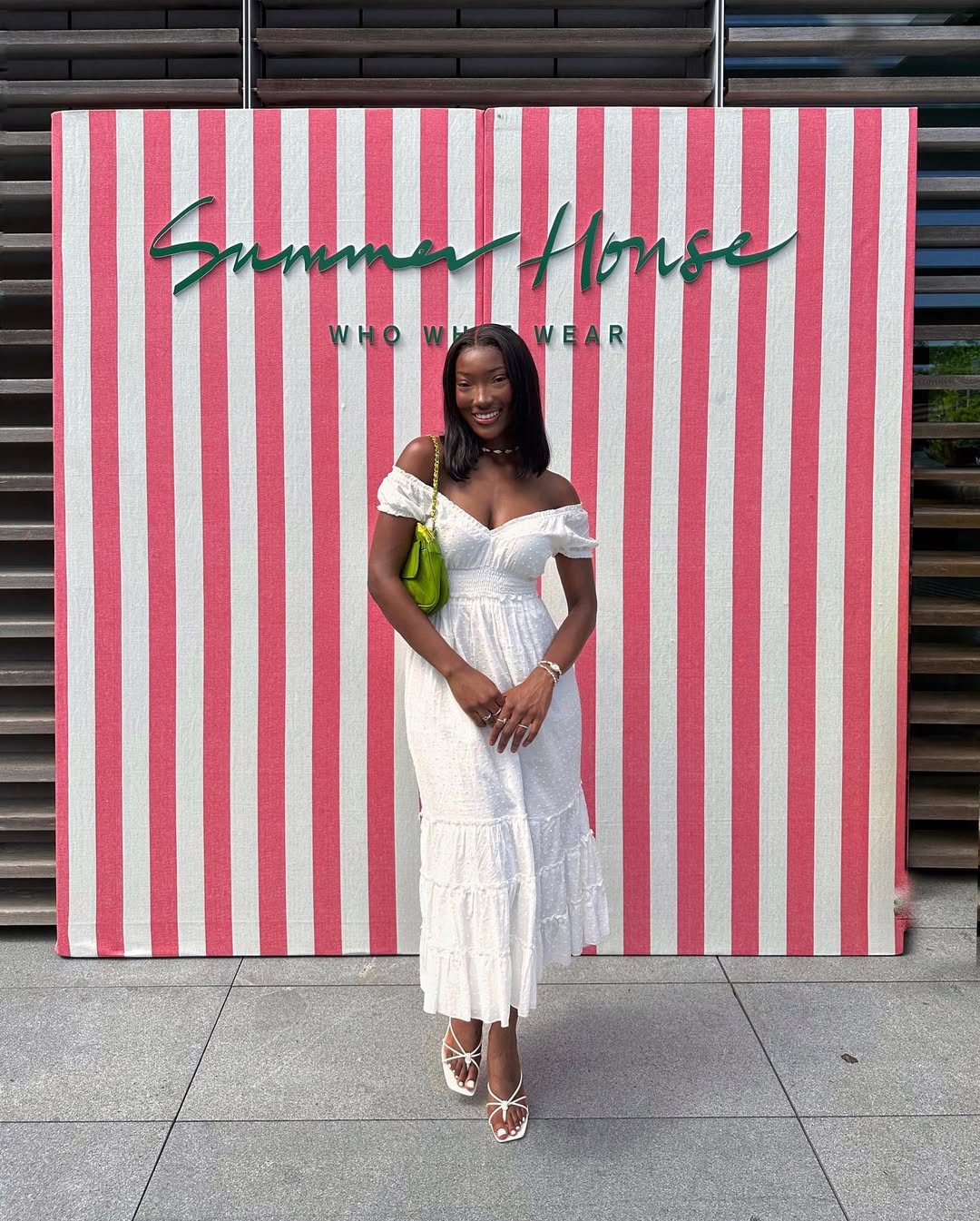 Instagram post by @aminaplease for QUAY. Caption reads: it's officially summer and What better way to kick....