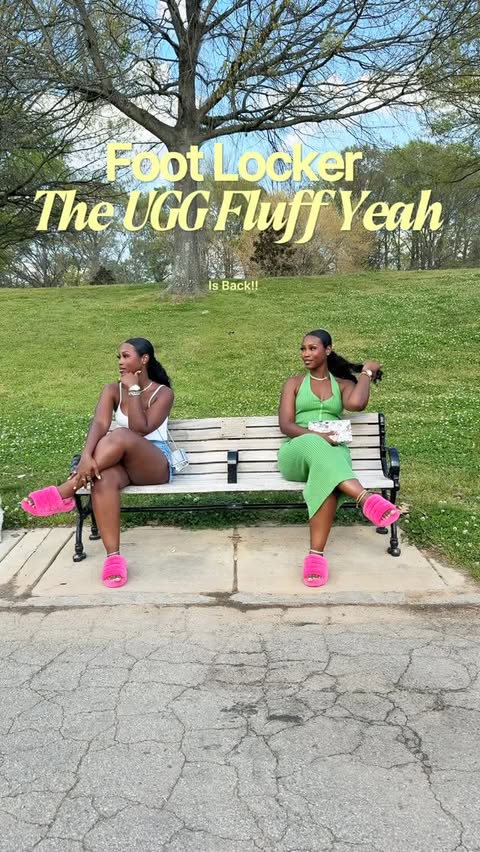Instagram post by @caittheegreat__ for Foot Locker. Caption reads: [...] effortless every time 💅🏿shop now at....