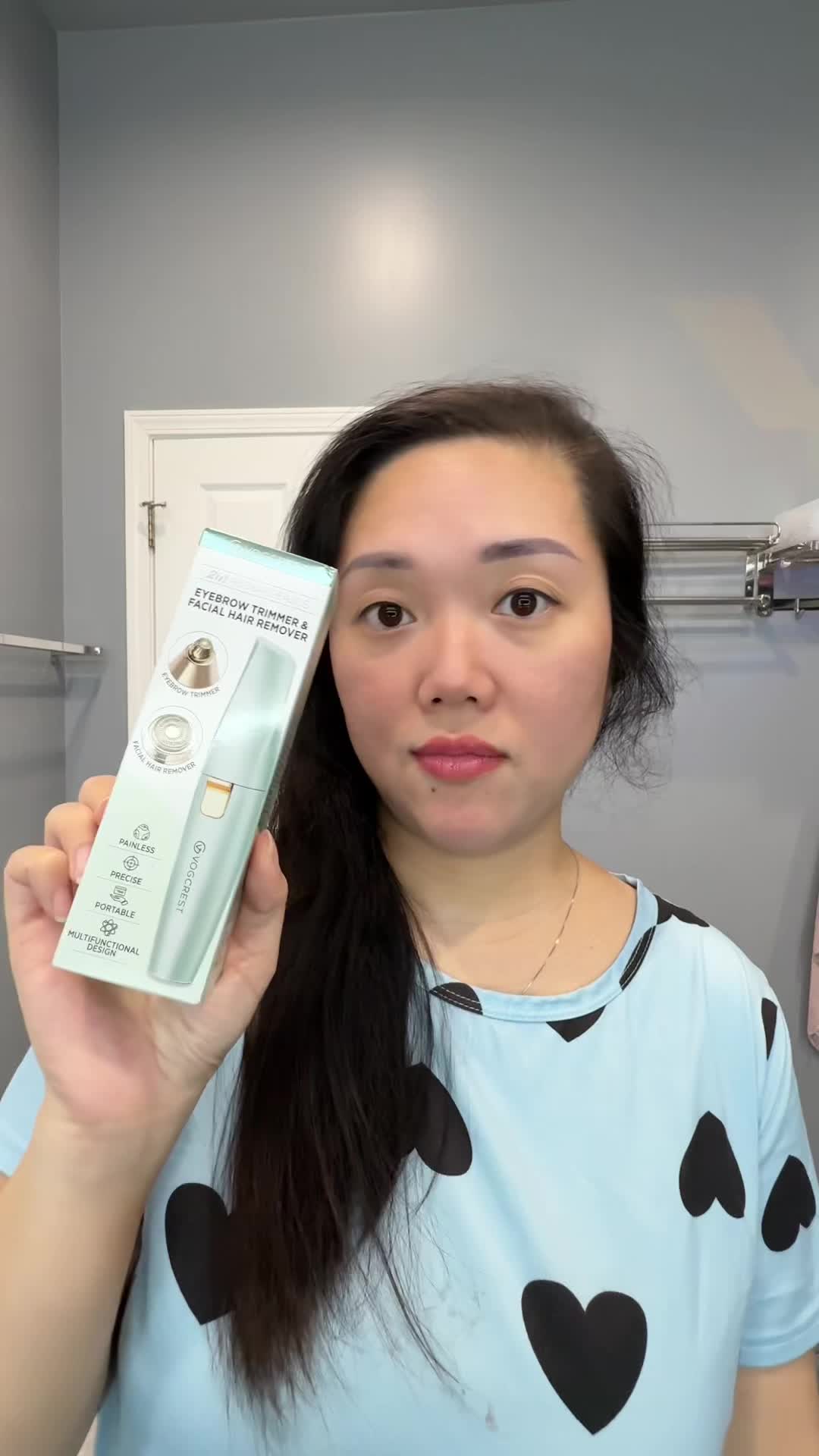 TikTok post by @cicigiginana for BestSelected. Caption reads: [...] and facial touch-ups on the go.....
