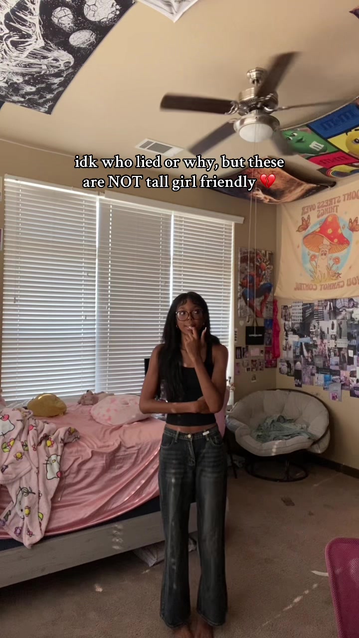 TikTok post by @tayispinkk for Emmiol. Caption reads: 5’11 for reference, please can we start being....