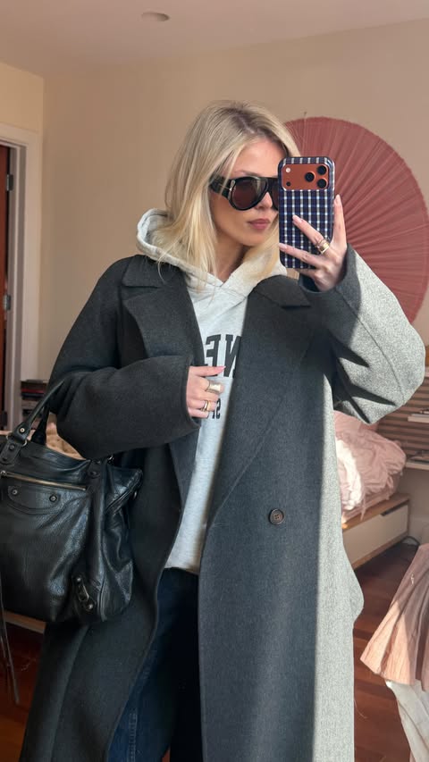 Instagram post by @ivananefedov for Vinted. Caption reads: Shop my closet on @vinted now, more coming soon !!....