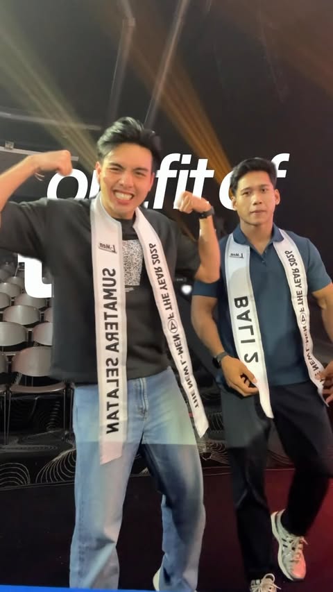Instagram post by @4diarta_ for L-Men. Caption reads: [...] rehearsal for TNLOTY26 #collaBROrative @lmen....