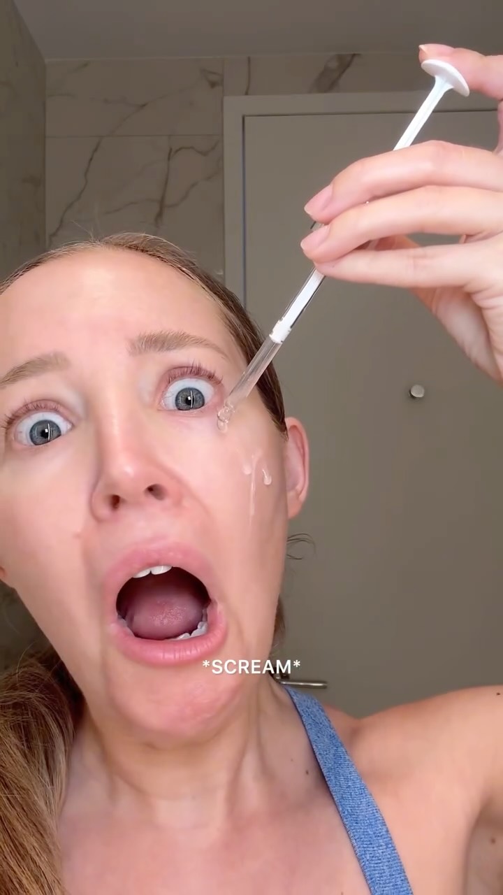 Instagram post by @jillian.gottlieb for Rejuran. Caption reads: [...] Injection but make it topical 💁🏼‍♀️....