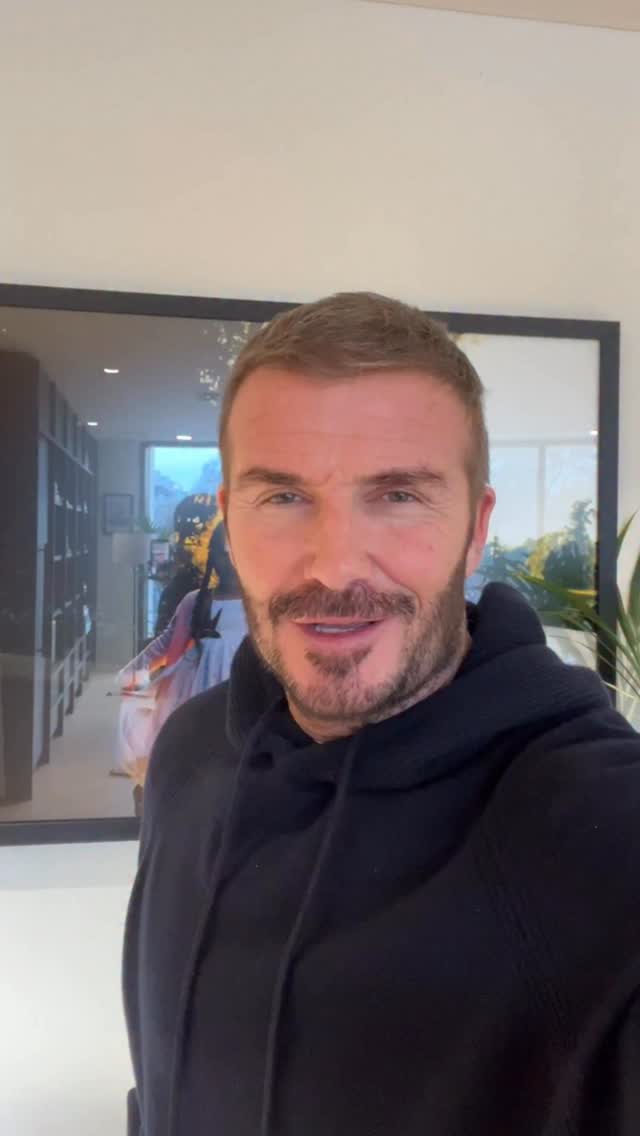 Instagram post by @davidbeckham for UNICEF. Caption reads: This World Children’s Day I’m supporting @unicef....