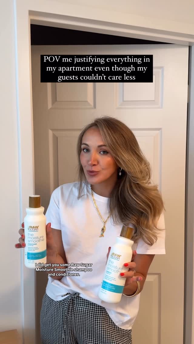 Instagram post by @nicolepellegrin0 for Raw Sugar Living. Caption reads: She loves hosting, but overthinks every single....