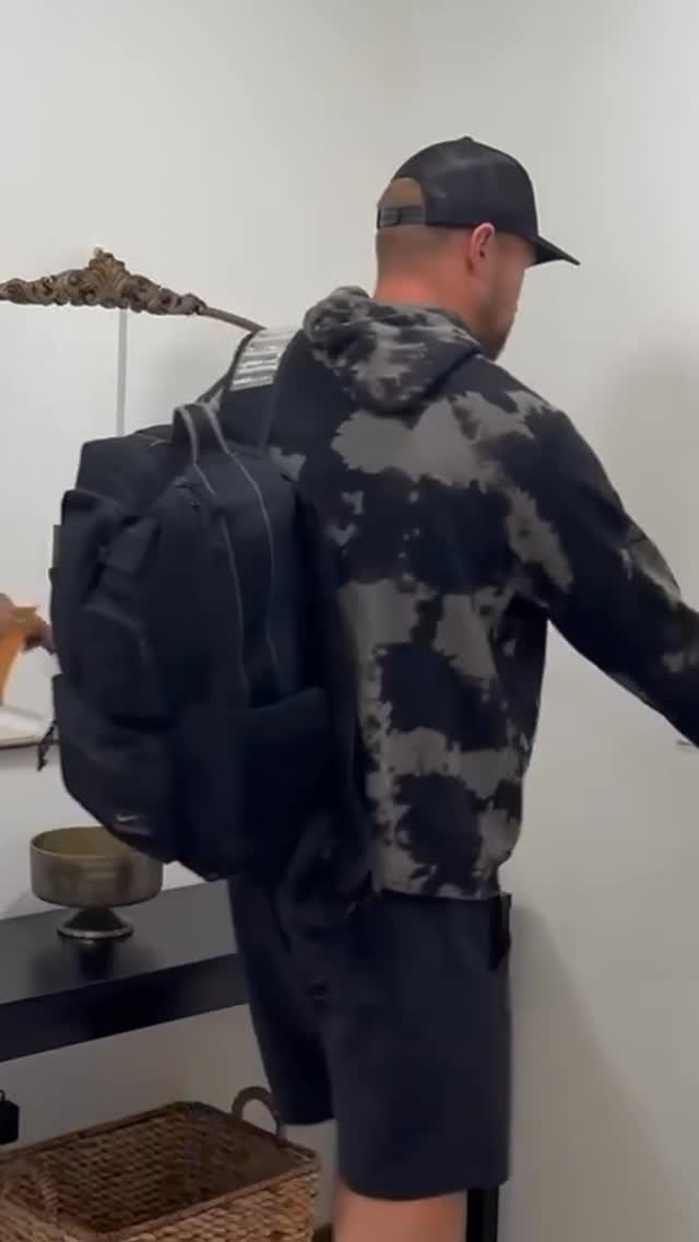 Instagram post by @mikegesicki for Go Raw. Caption reads: Football season is back and I’m excited to team up....