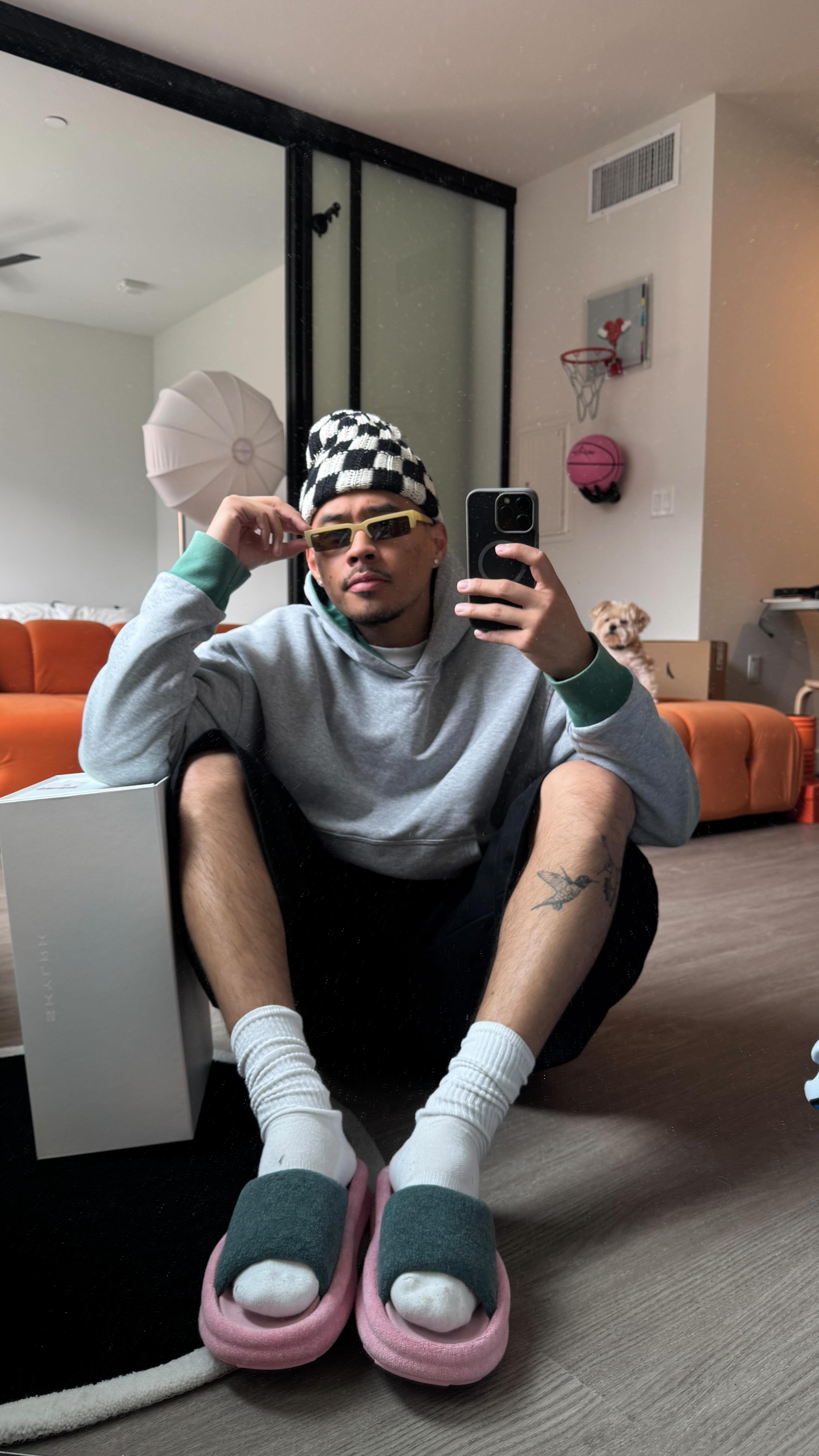 Instagram post by @branflvkes for ANTA. Caption reads: Saved the best for last 😎 || PR unboxing.