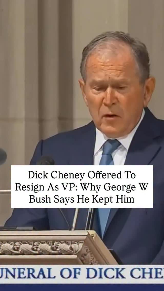 Instagram post by @mosheh for Reuters. Caption reads: Former President George W. Bush talked about his....