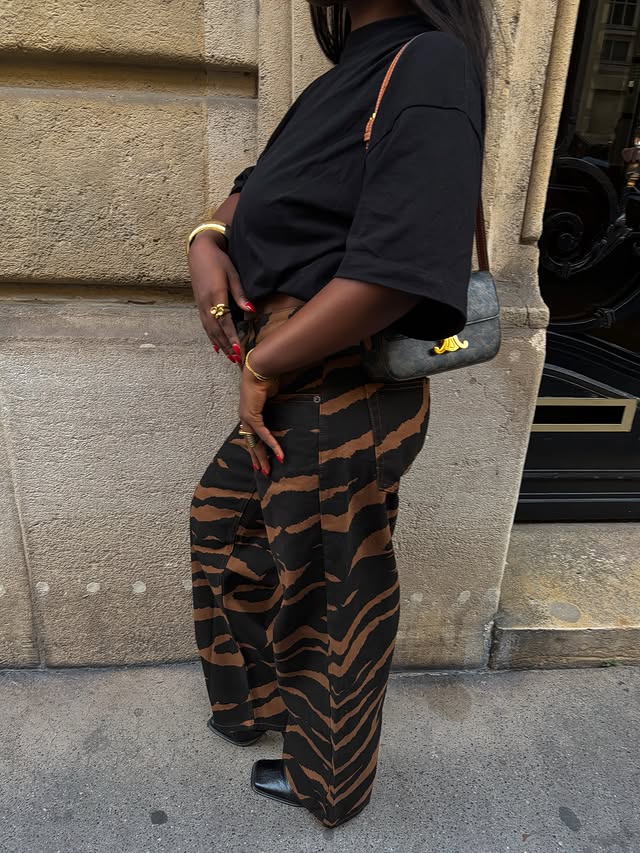 Instagram post by @ssphira for VERO MODA. Caption reads: [...] attached to these pants @topshop @veromoda....