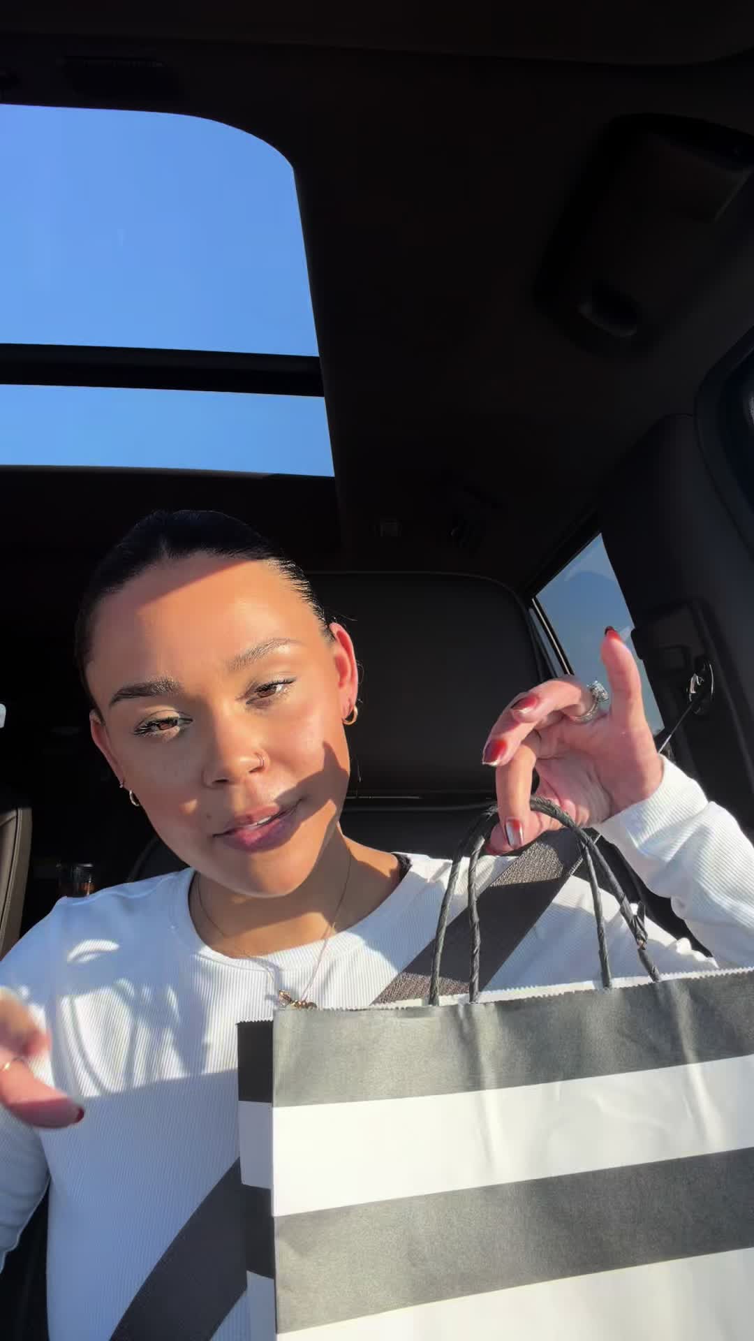 TikTok post by @daanawilliamson for K18 Hair. Caption reads: #Ad All the gifts for my girls at @sephora !....