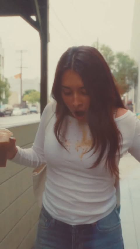 Instagram post by @jazminegarcia for Clorox. Caption reads: #ad tackle your messy spills with @clorox Scentiva....