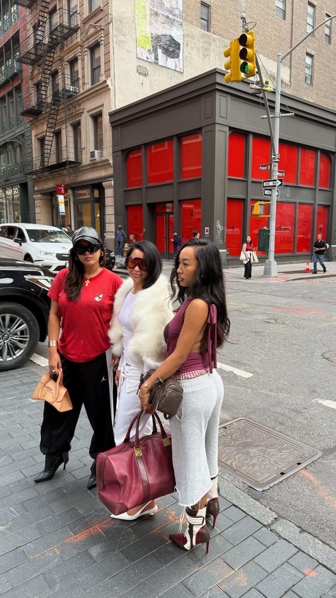 Instagram post by @caileyork for Away. Caption reads: the story of my lifeeee, if I could take my whole....