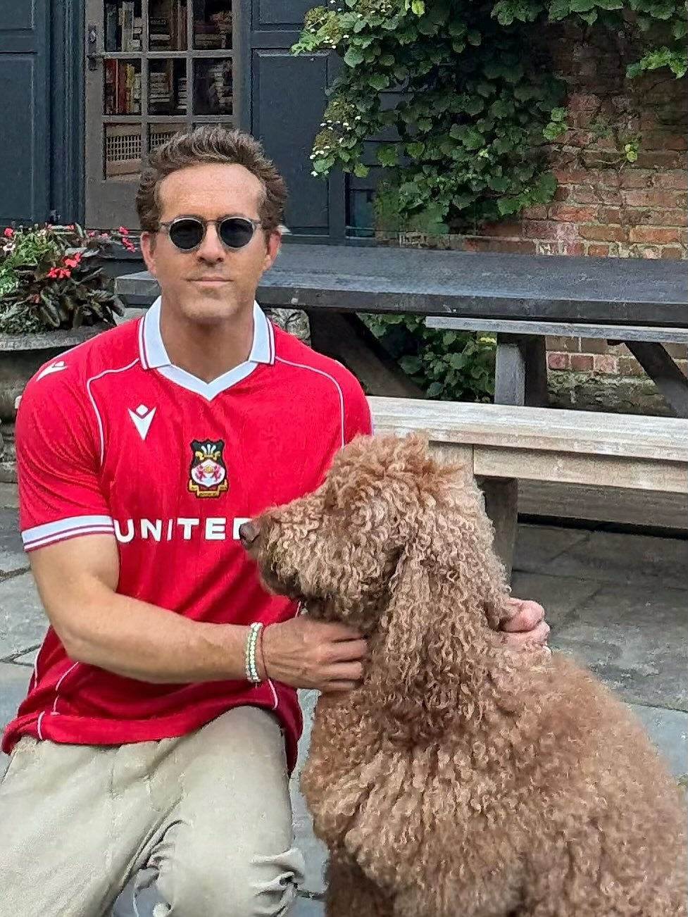 Instagram post by @vancityreynolds for Unite. Caption reads: Been waiting a year for this kit to make its debut....