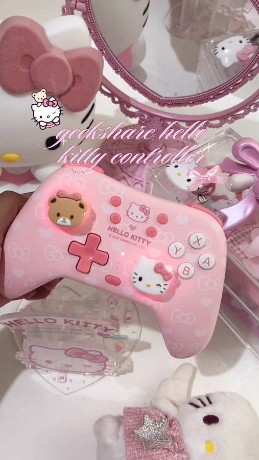 Instagram post by @lcverolls for GeekShare. Caption reads: this is the cutest thing ever 🎀 thank you....