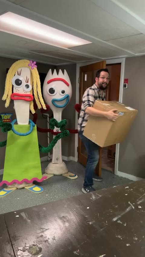 Instagram post by @rugormat for Pixar. Caption reads: GUYS! This is AMAZING. 🤩 Thanks @pixar - I LOVE....