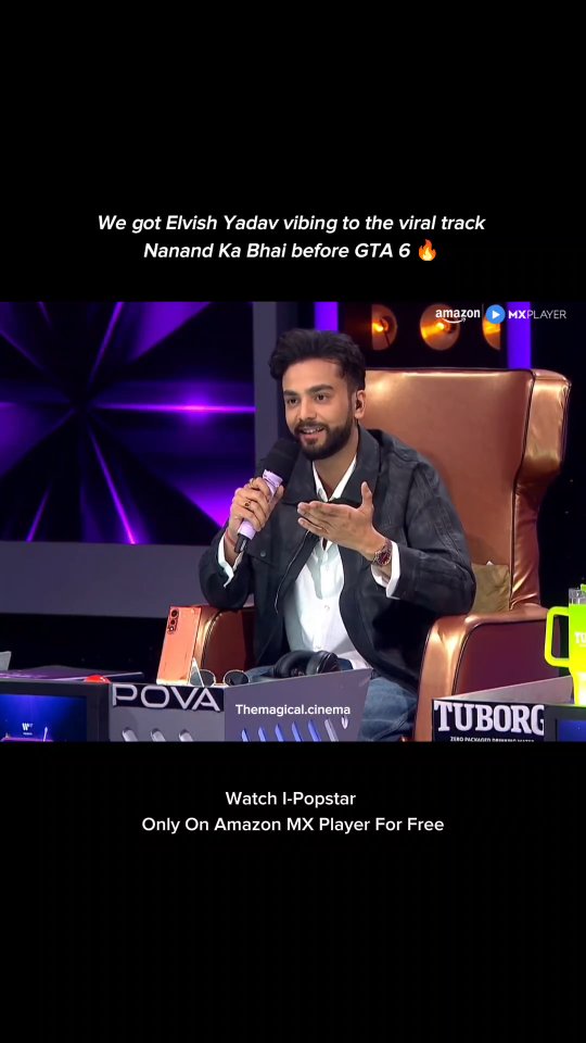 Instagram post by @themagical.cinema for MX Player. Caption reads: Dono Haryanvi aag laga rahe ❤️‍🔥

I-Popstar....