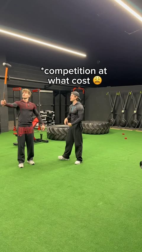 Instagram post by @sam_goatlifters for Gymshark. Caption reads: That’s one way to win @gymshark code GOAT10 to....